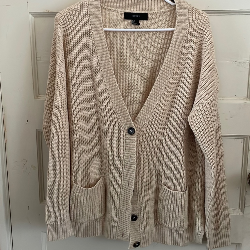 Oversized cardigan